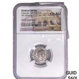 Roman Empire Caracalla 198-217 AD Silver Denarius