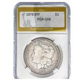 1878 8TF Morgan Silver Dollar PGA G08