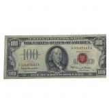 1966 $100 Red Seal U.S. Note