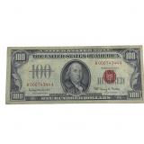1966 $100 Red Seal U.S. Note