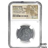 Roman Empire Diocletian 284-305 AD Bi Nummus NGC