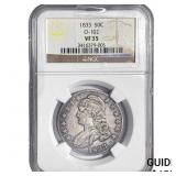 1833 Capped Bust Half Dollar NGC VF35