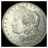 1890-CC Silver Morgan Dollar CLOSELY UNCIRCULATED