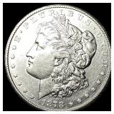 1878-S Silver Morgan Dollar CLOSELY UNCIRCULATED