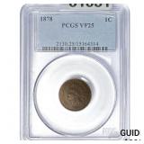 1878 Indian Head Cent PCGS VF25