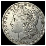 1894-O Silver Morgan Dollar NEARLY UNCIRCULATED