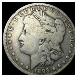 1893 Morgan Silver Dollar NICELY CIRCULATED