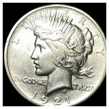 1921 Silver Peace Dollar UNCIRCULATED