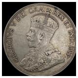1936 Canada Silver Dollar NEARLY UNCIRCULATED