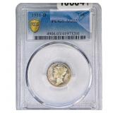 1916-D Mercury Silver Dime PCGS AG03