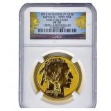 2013-W 1oz Gold Buffalo $50 Rev. PF NGC PF70
