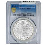 1900-O/CC Morgan Silver Dollar PCGS MS65+