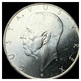 1938 Sweden Silver 2 Kroner UNCIRCULATED