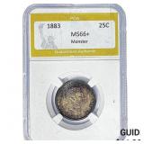 1883 Kingdom of Hawaii Quarter PGA MS66+ Monster