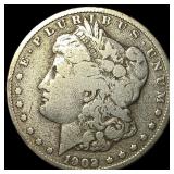 1902-S Silver Morgan Dollar NICELY CIRCULATED