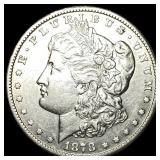 1878-S Silver Morgan Dollar CLOSELY UNCIRCULATED