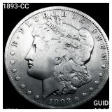 1893-CC Morgan Silver Dollar