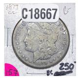 1879-CC Morgan Silver Dollar