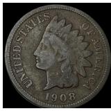 1908-S Indian Head Cent LIGHTLY CIRCULATED