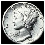1928-S Silver Mercury Dime CLOSELY UNCIRCULATED