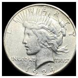 1924-S Silver Peace Dollar HIGH GRADE