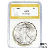 1986 Silver Eagle PGA MS69