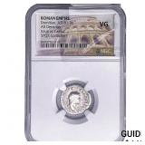 Roman Empire Domitian 81-96 AD Silver Denarius NG
