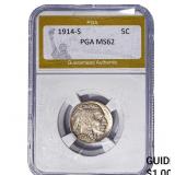 1909 Indian Head Cent PGA MS64 RD