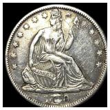 1870-S Silver Half Dollar LIGHTLY CIRCULATED