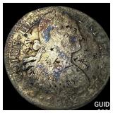 Colonial Spain Silver 8 Reales Punchmarked NEARLY