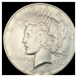 1923-D Silver Peace Dollar CLOSELY  UNCIRCULATED