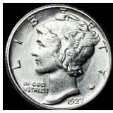 1927 Mercury Dime CLOSELY UNCIRCULATED