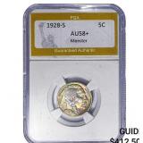 1928-S Buffalo Nickel PGA AU58+ Monster