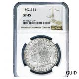 1892-S Morgan Silver Dollar NGC XF45