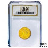 1903-S $5 Gold Half Eagle NGC MS63