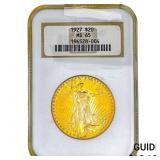 1927 $20 Gold Double Eagle NGC MS65