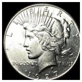 1927 Silver Peace Dollar UNCIRCULATED