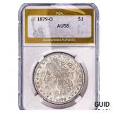 1879-O Morgan Silver Dollar PGA AU58