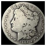 1904-S Silver Morgan Dollar NICELY CIRCULATED