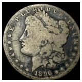 1896-S Silver Morgan Dollar NICELY CIRCULATED
