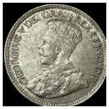 1936 Canada Silver 10 Cents UNCIRCULATED