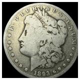1893-CC Silver Morgan Dollar NICELY CIRCULATED
