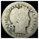 1895-O Silver Barber Dime NICELY CIRCULATED