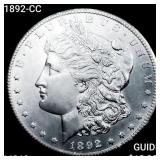 1892-CC Morgan Silver Dollar