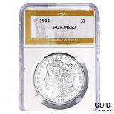 1904 Morgan Silver Dollar PGA MS62