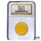 1894 $10 Gold Eagle NGC MS61