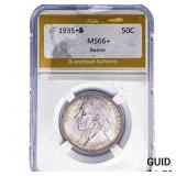 1935 Boone Half Dollar PGA MS66+