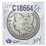 1893-S Morgan Silver Dollar