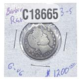 1913-S Barber Quarter