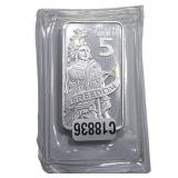 Ag 47 Freedom Silver Bar 5oz